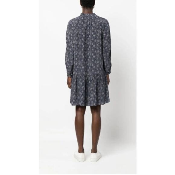 A.P.C. Natalia Peplum Dress Size XL NWT - Picture 3 of 7